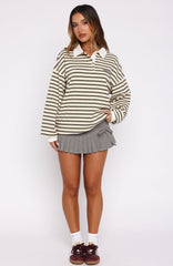 Just Doing Me Mini Skort Pepper