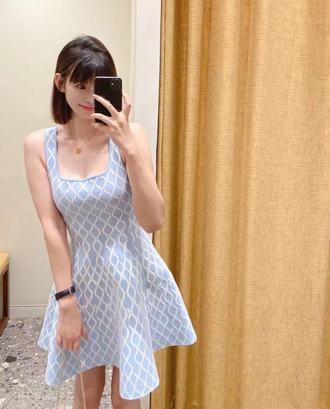 Knit Short Dress