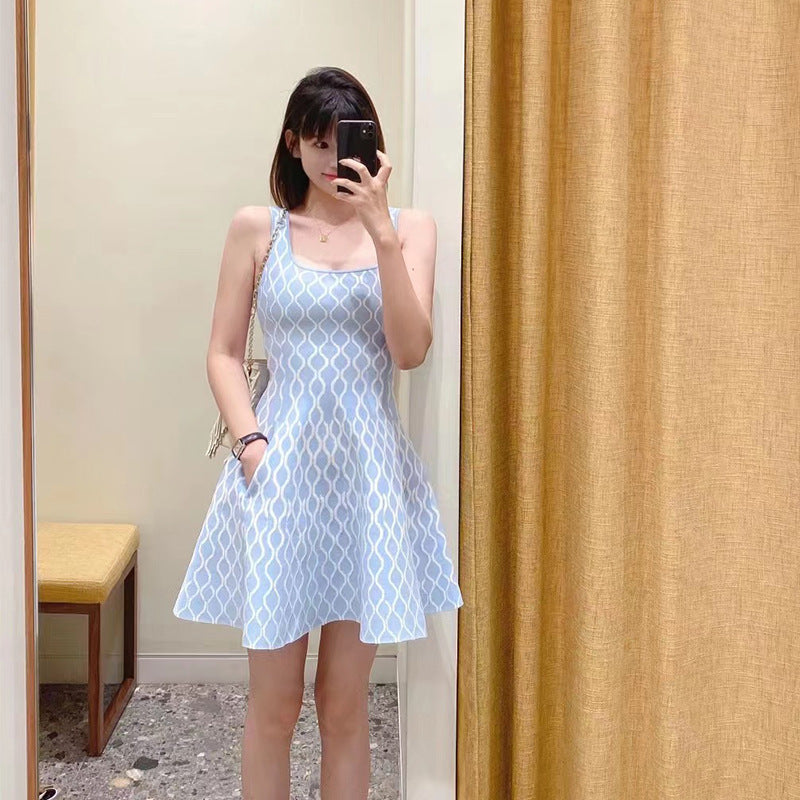 Knit Short Dress