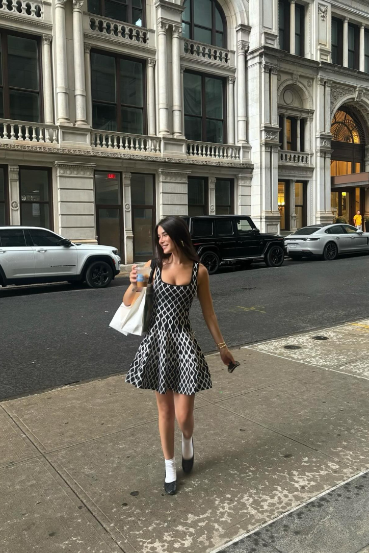 Knit Short Dress
