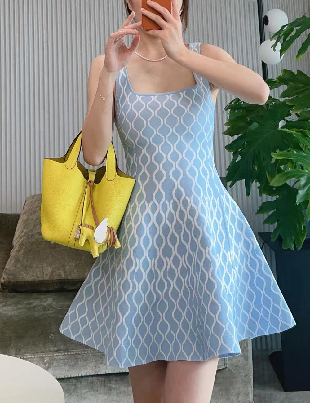 Knit Short Dress