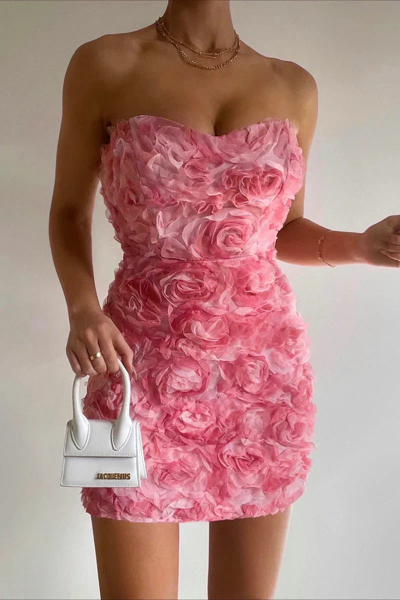 Floral Short Dress