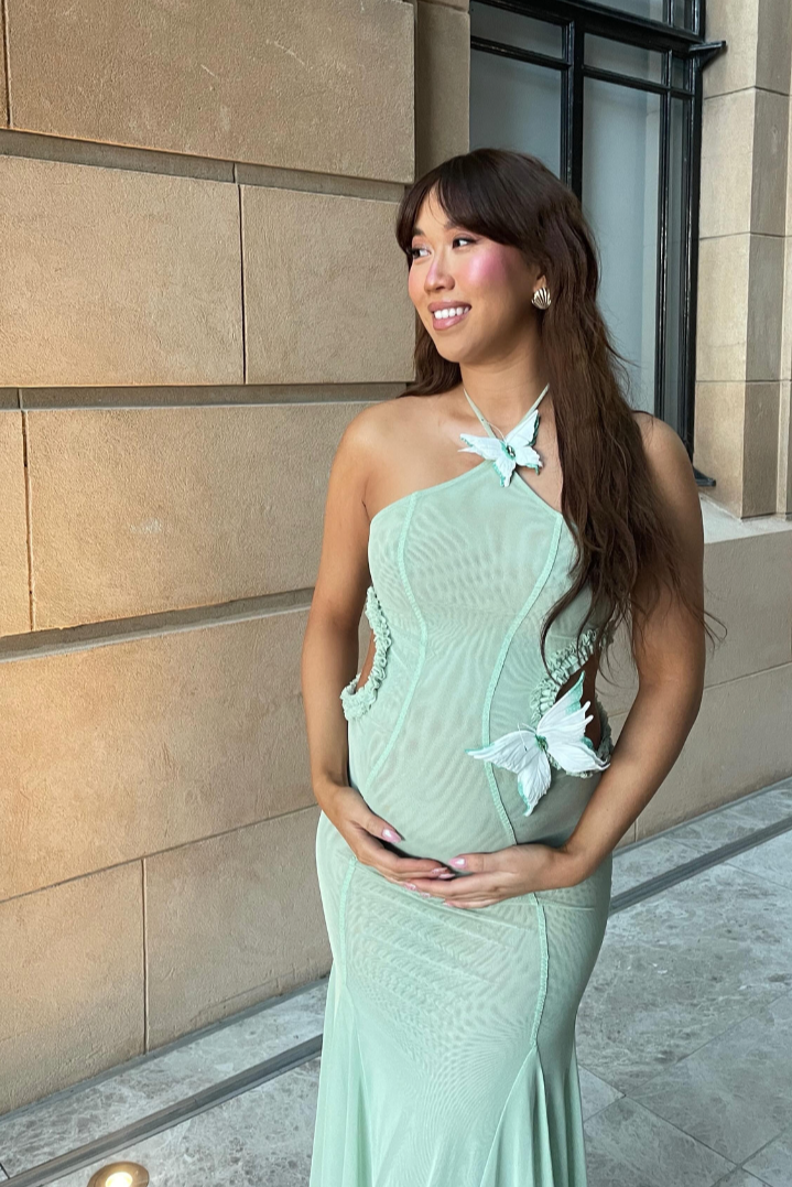 Mermaid-Fit Maxi Dress