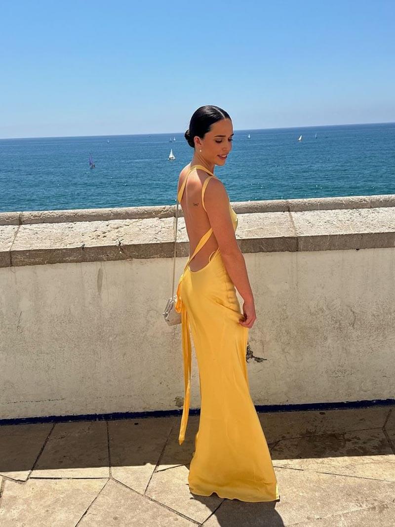 Backless Maxi Dress