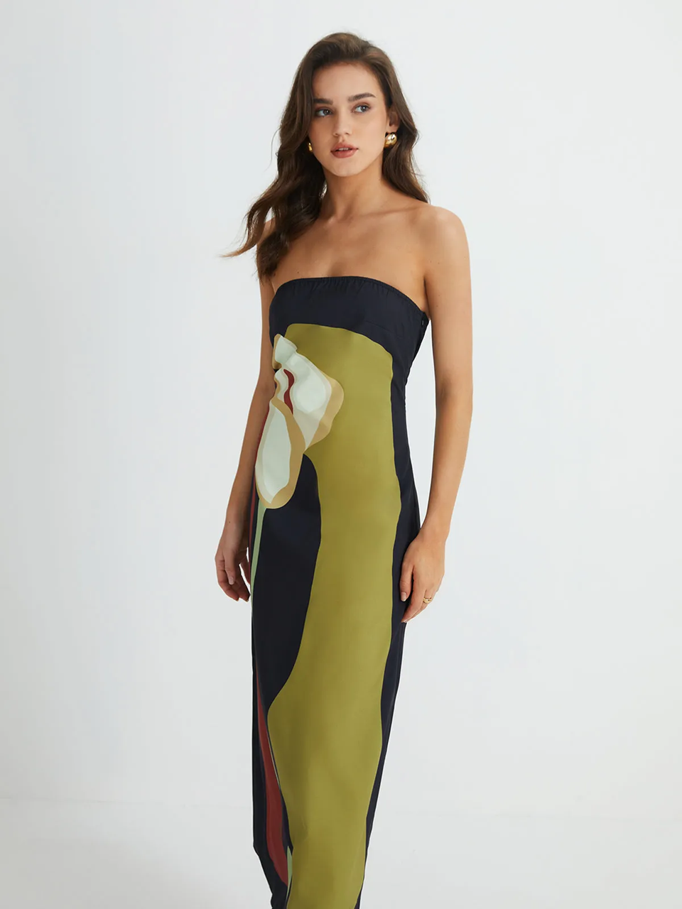 Strapless Maxi Dress