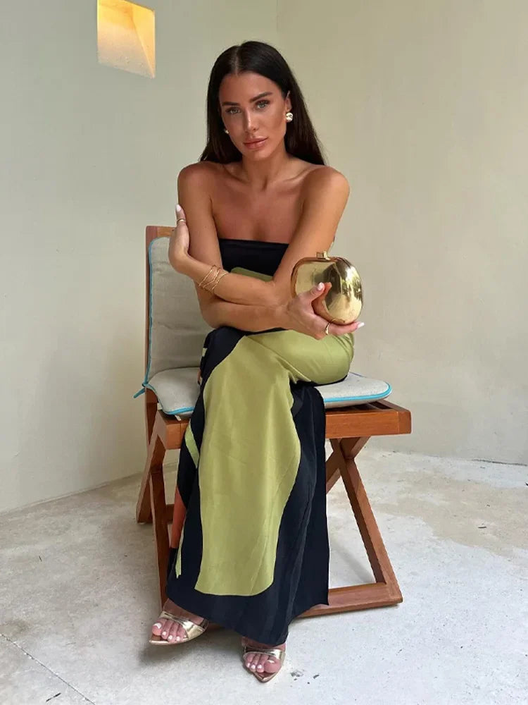 Strapless Maxi Dress