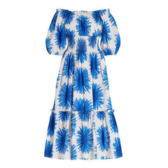 long summer beachwear casual dress