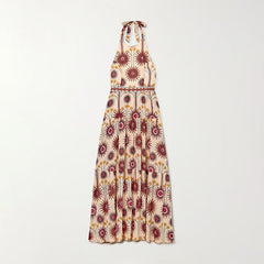 Summer Bohemian Tropical Floral dress