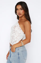 Phoenix - Lace Tie-Up Top