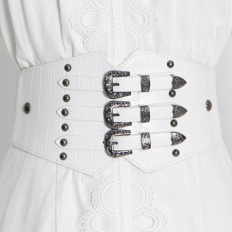 Puff Sleeve Ruffled Waist V Neck Dress