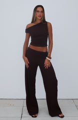 Turn Heads Fast Pants Chocolate