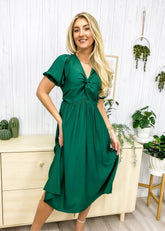 Classic Puff Sleeve Dress