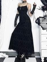 Tall Waist Velvet Celebration Maxi Dress