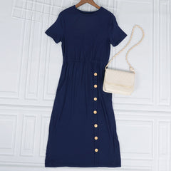 Button Down Layering Dress