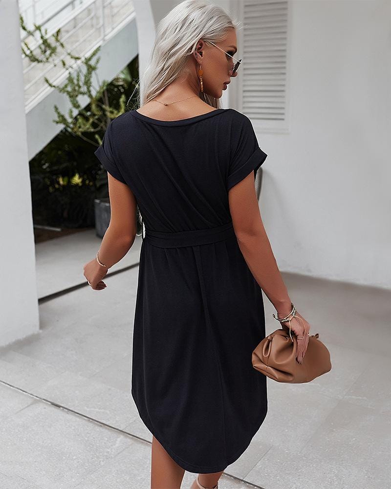 Henley Tie Classic Dress