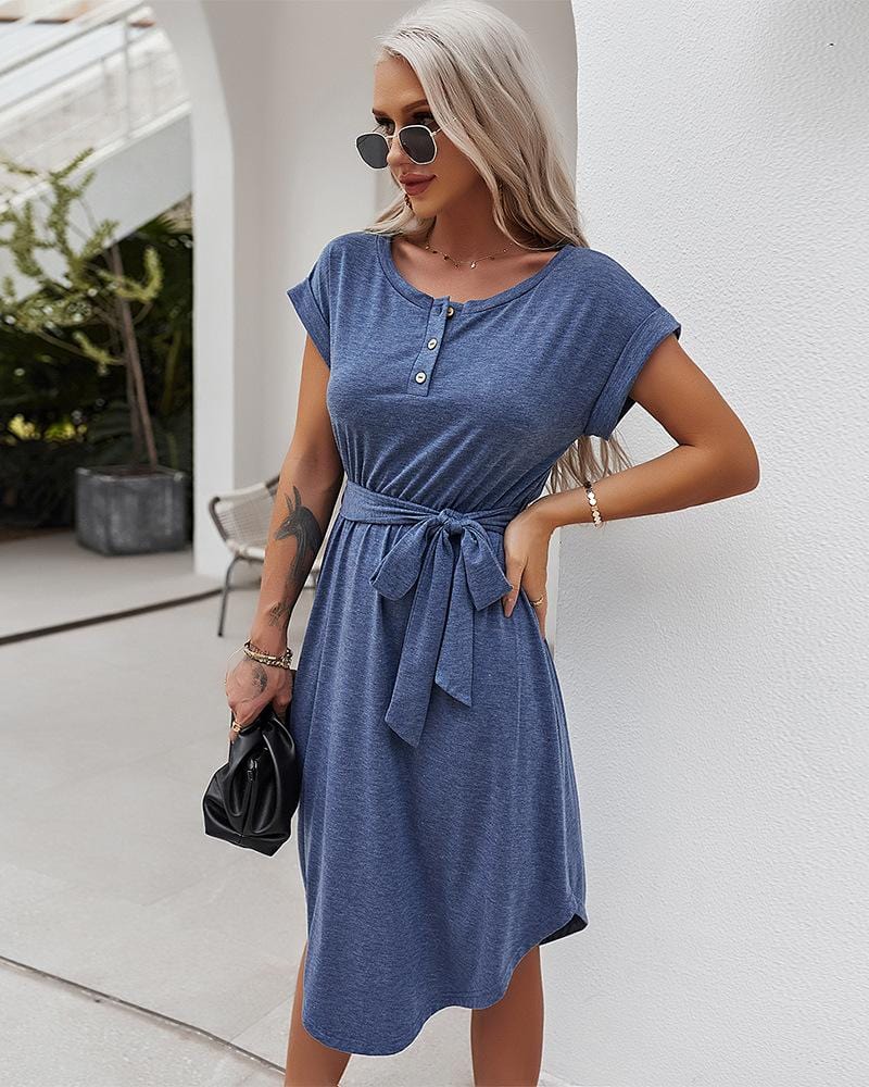 Henley Tie Classic Dress
