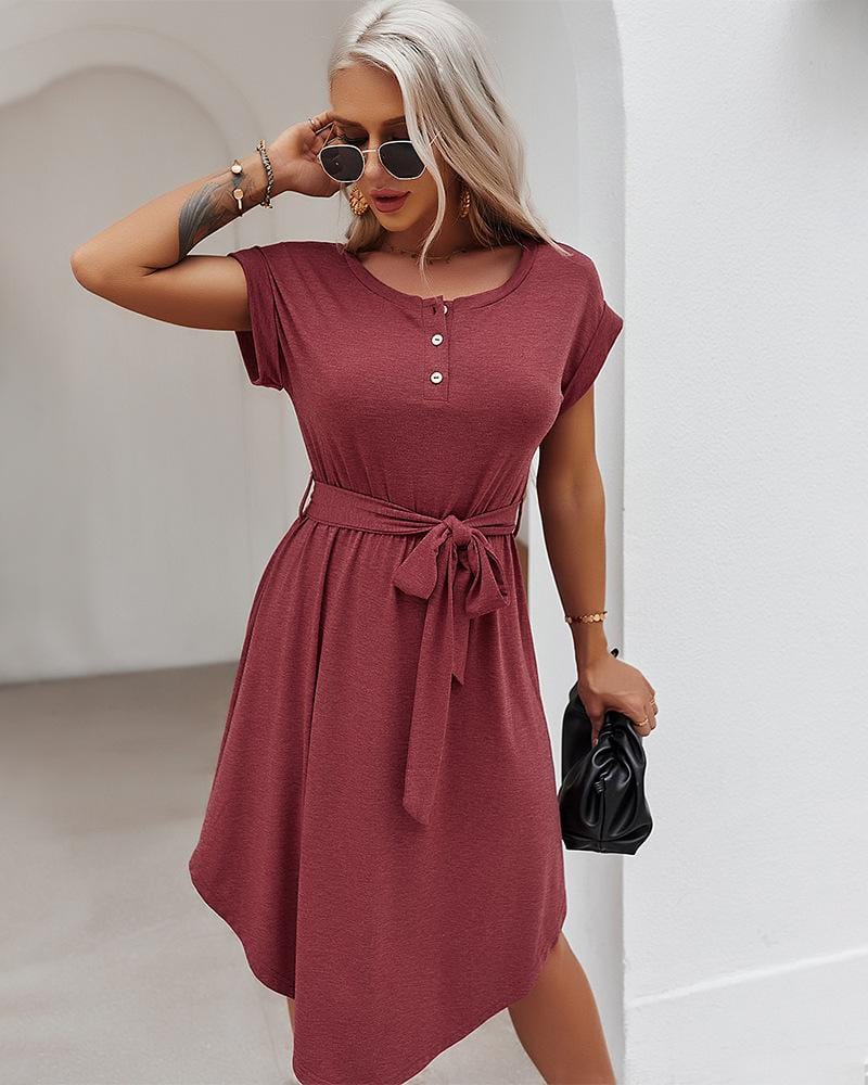 Henley Tie Classic Dress
