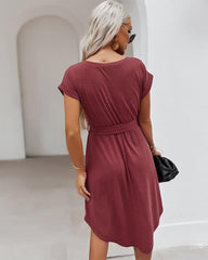 Henley Tie Classic Dress