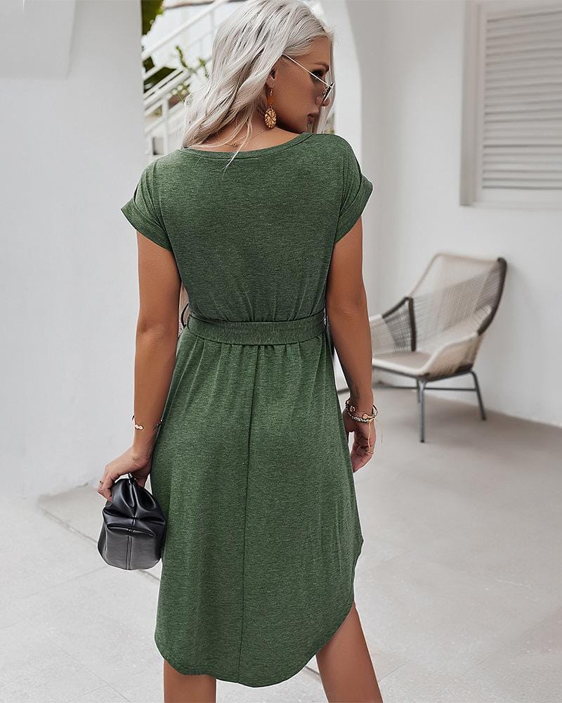 Henley Tie Classic Dress