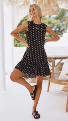 Polka Dot Ruffle Dress