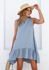 Polka Dot Ruffle Dress