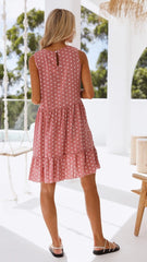 Polka Dot Ruffle Dress
