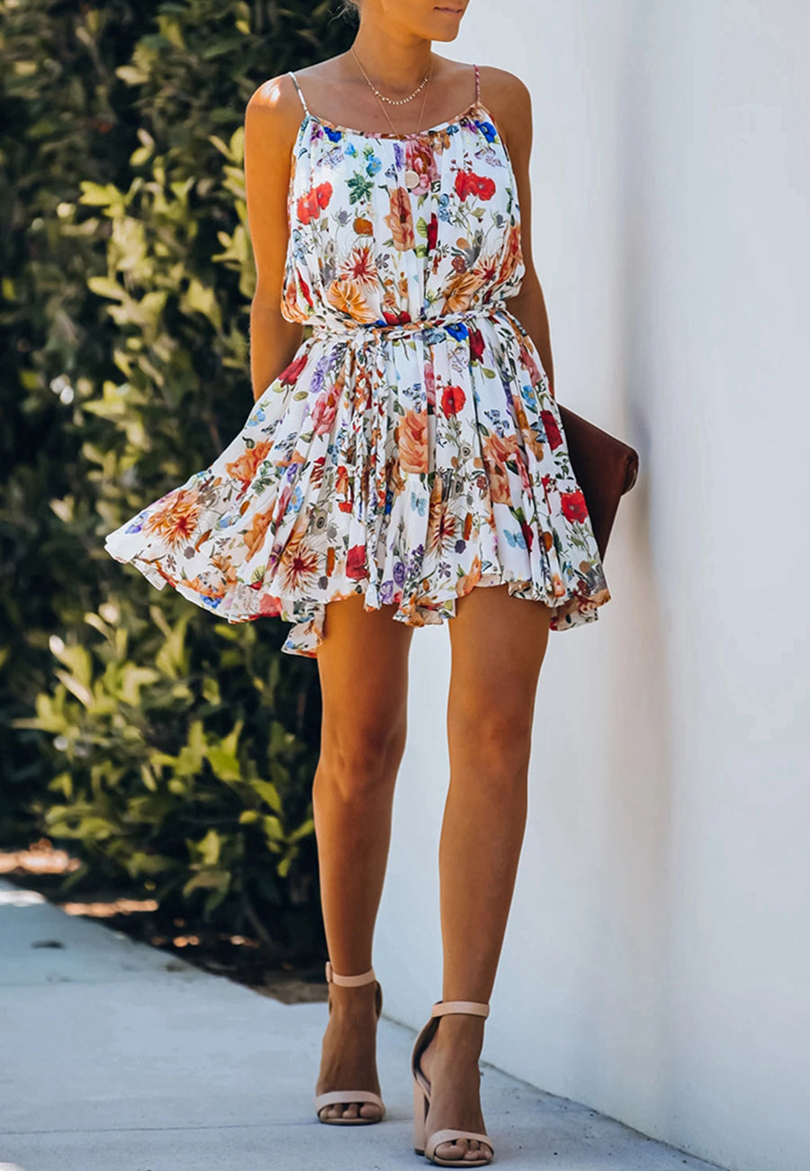 Floral Print Summer Dress