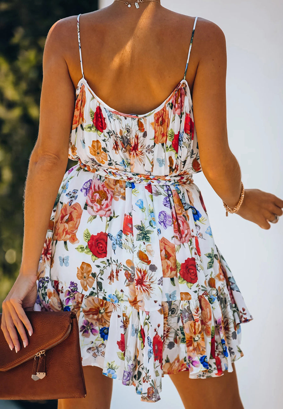 Floral Print Summer Dress