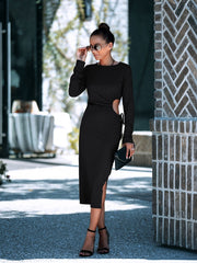 Cut Out Side Dress