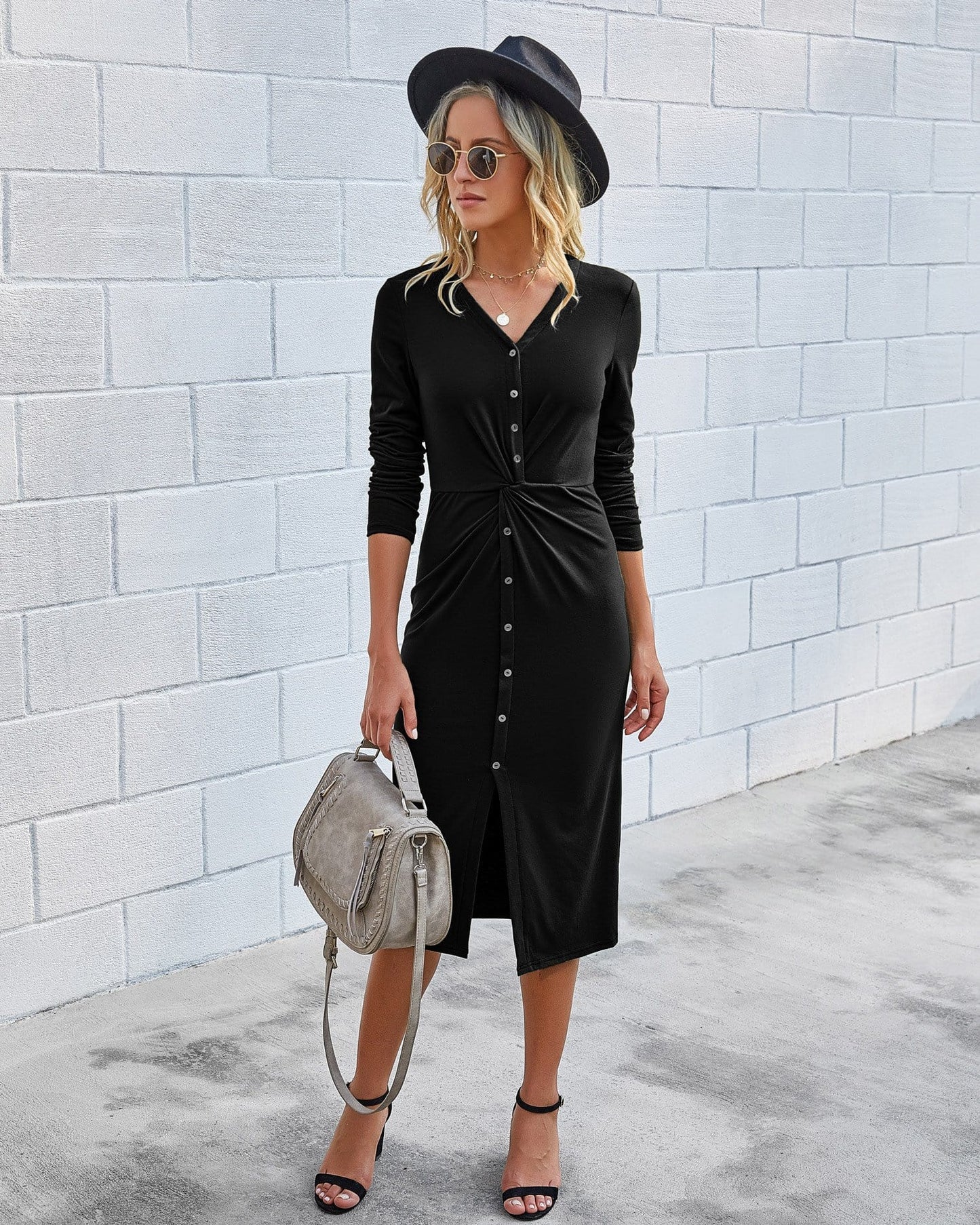 Twist Classic Bodycon Dress