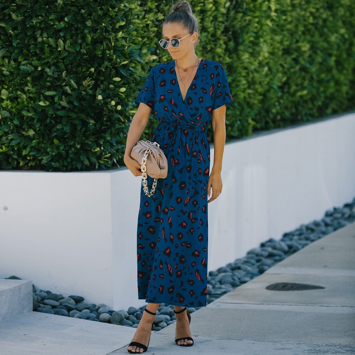 Bold Animal Print Dress