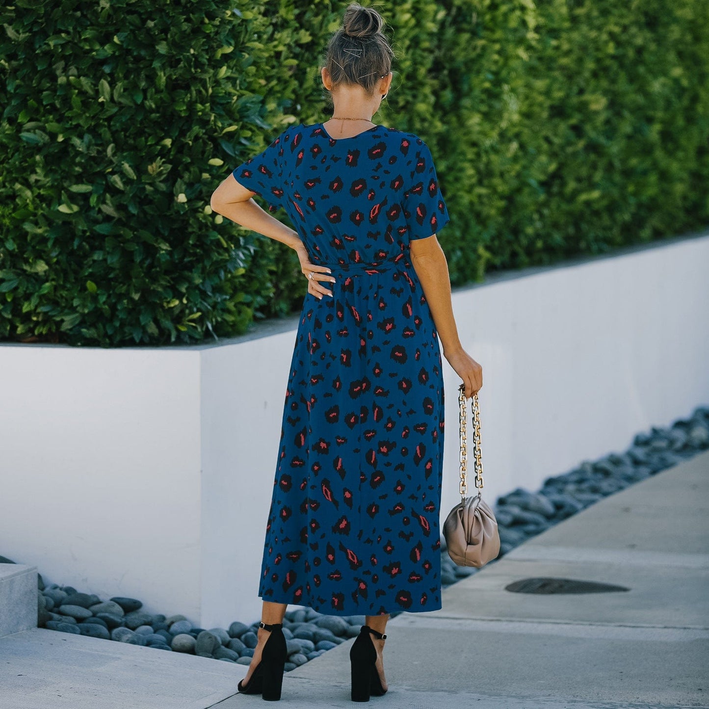 Bold Animal Print Dress