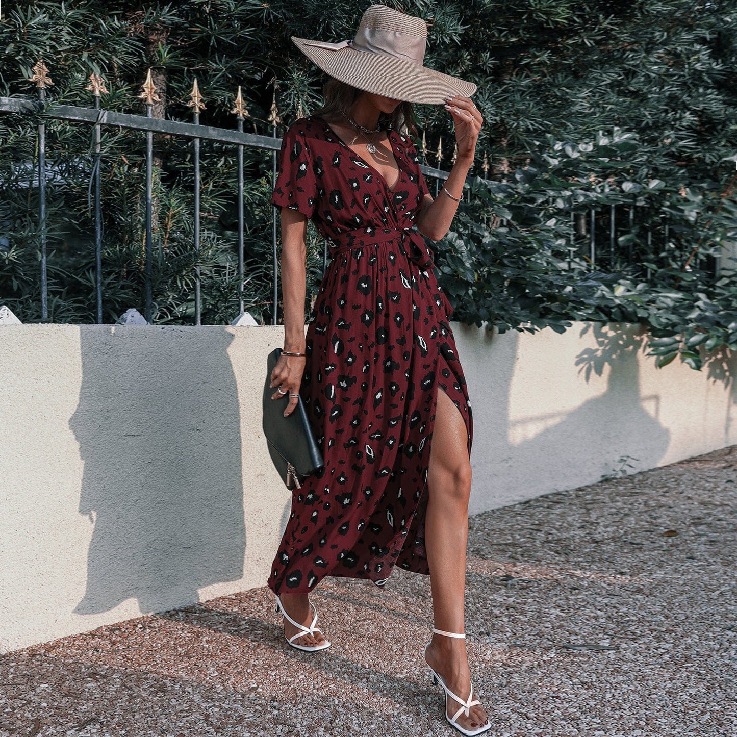 Bold Animal Print Dress