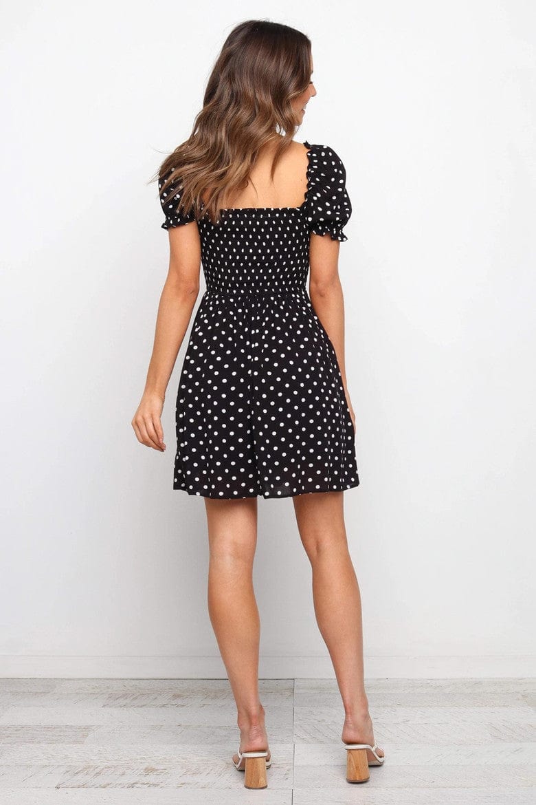 Dot Puff Summer Dress
