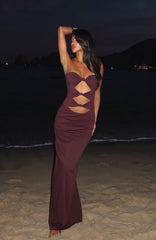 Life After Love Maxi Dress Chocolate