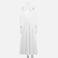 Crochet Cutie Stylish Linen Maxi Dress