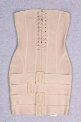American tube top strap hip bandage dress
