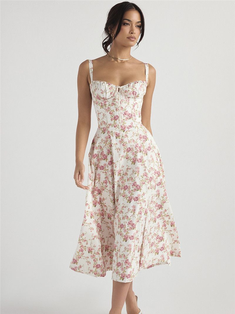 Effortlessly Enchanting Stylish Floral Maxi Dress