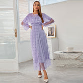 Fashionable Elegant Mesh Dress
