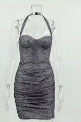 Party fishbone banquet dress