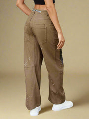 FILOMENA -LOOSE CUT PATCHWORK JEANS