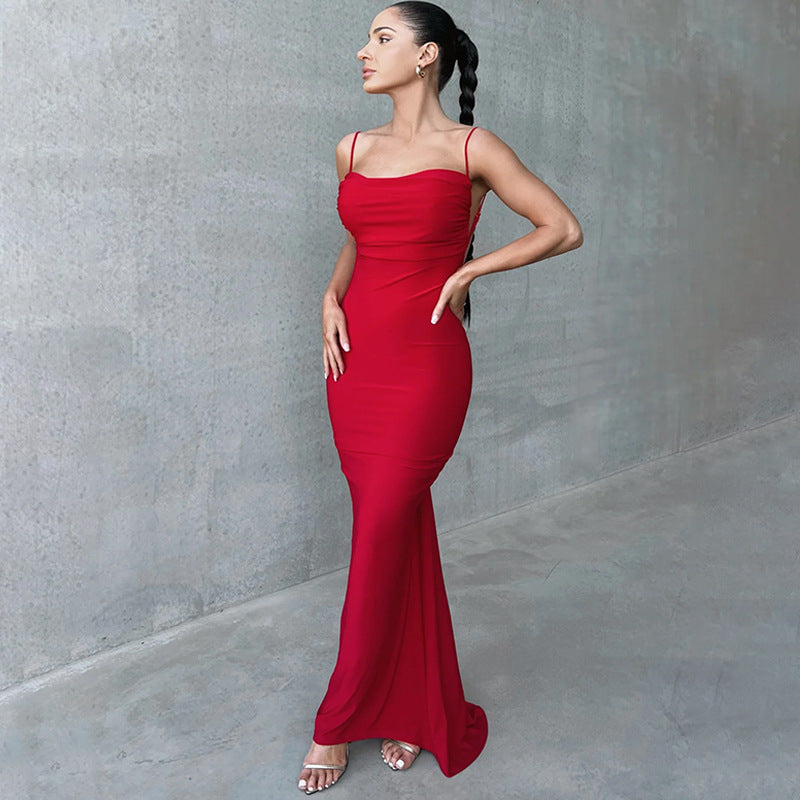 Mikayla Formal Stylish Backless Mermaid Dress