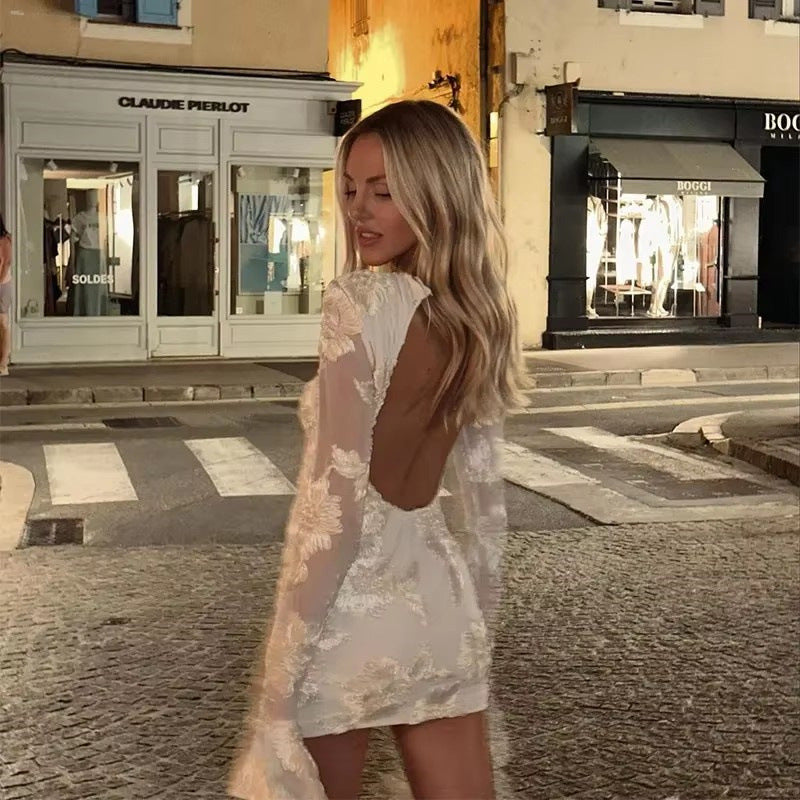Floral Short Dress