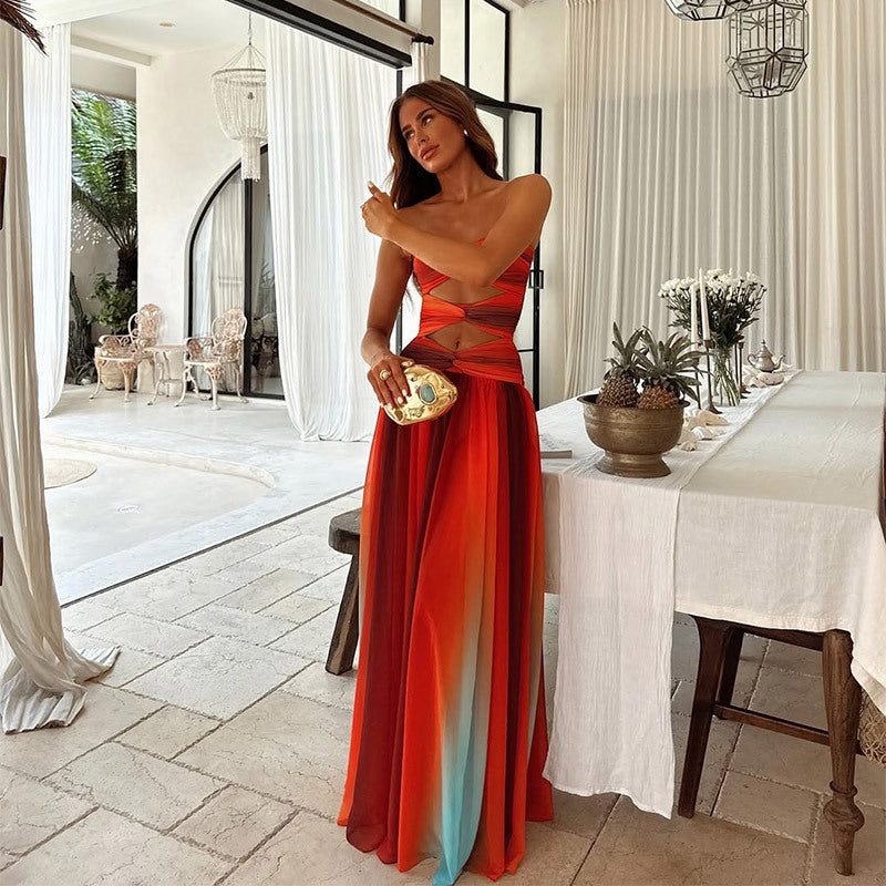 Strapless Maxi Dress