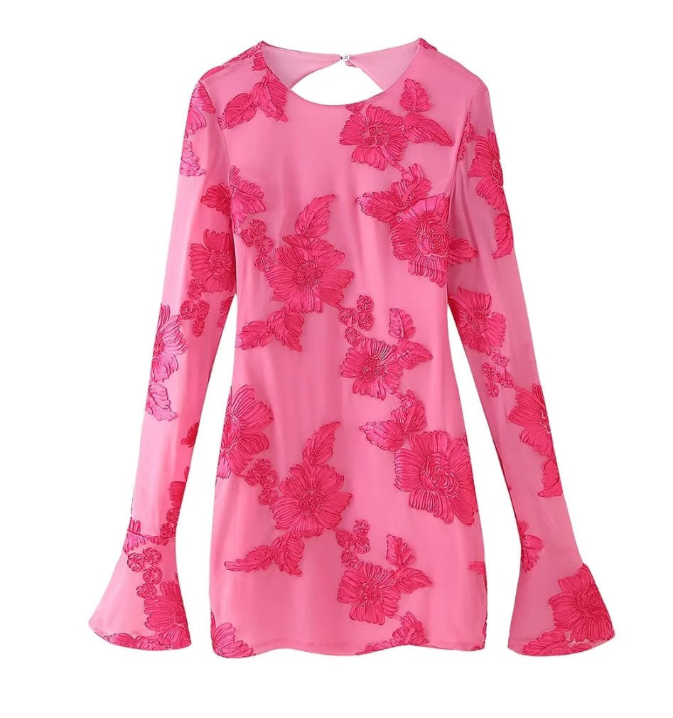 Floral Short Dress