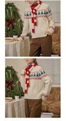 Christmas Tree Vintage Fair Isle Sweater