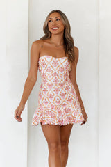 Fresh And Sweet Pleated Dress