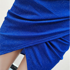 Gorgeous In Glitter Charming Sleeveless Mini Dress