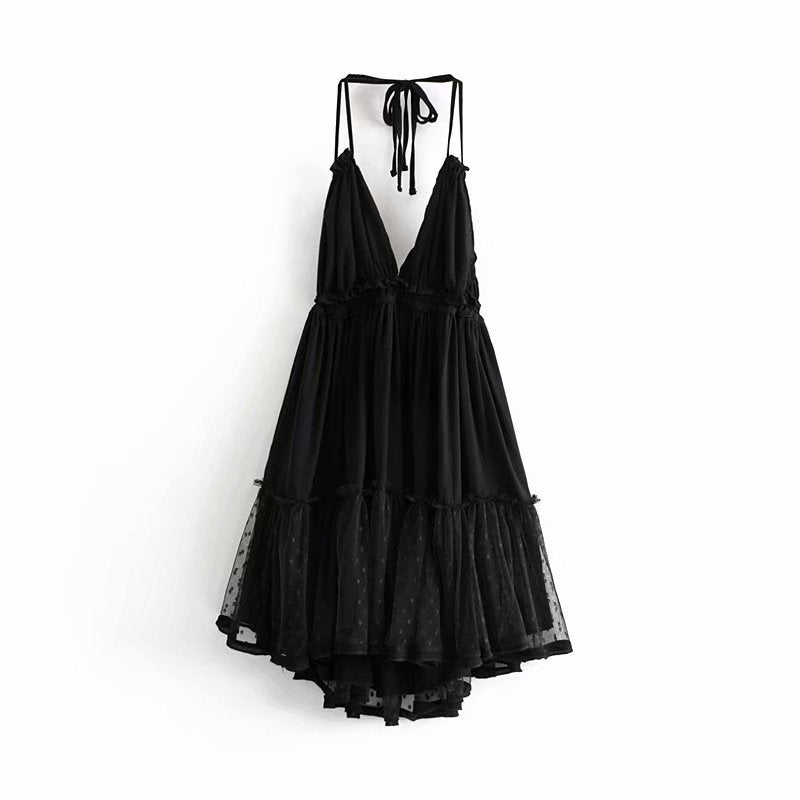 Weekend Getaway Stylish Linen Skater Dress