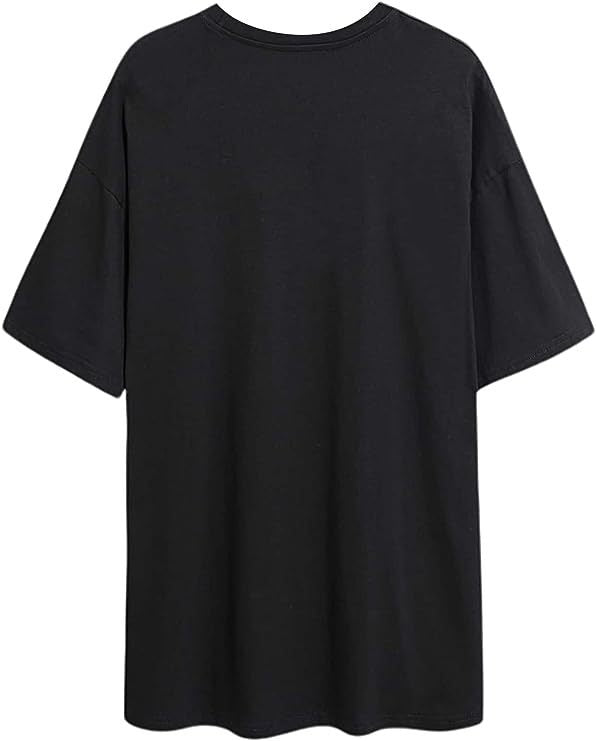 Round Neck T-Shirt With Short Sleeves And Letters